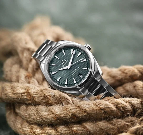 Omega Sea Master Aqua Terra 150M Steel Green