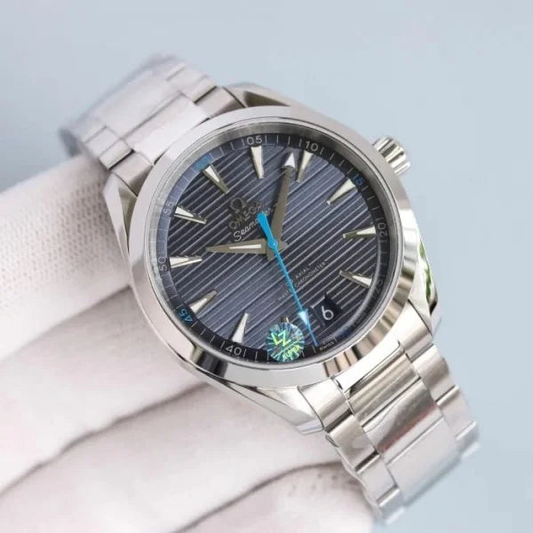 Omega Sea Master Aqua Terra 150M Silver Blue