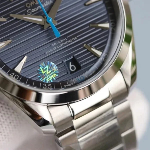 Omega Sea Master Aqua Terra 150M Silver Blue